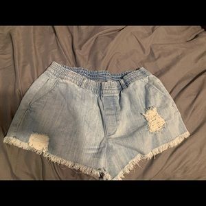 Jean shorts